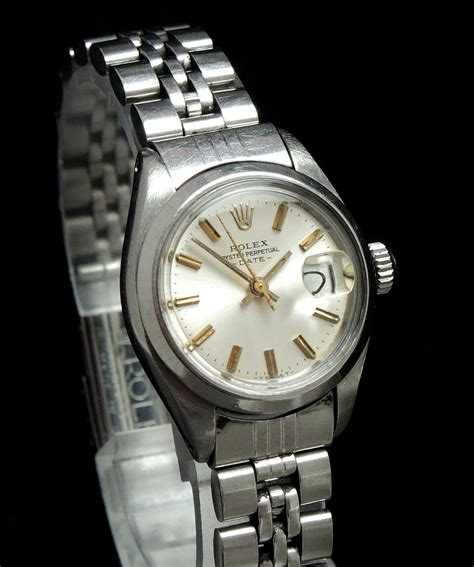 ladies rolex oyster perpetual date